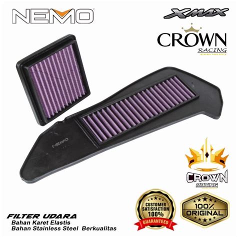 Jual Filter Saringan Udara Hawa CVT Nemo Stainless Yamaha XMAX Shopee