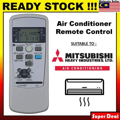 Mitsubishi Heavy Industries Air Cond Aircon Aircond Remote Control