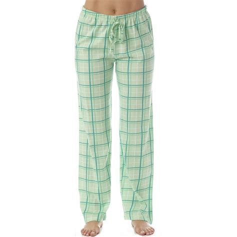 Just Love Women Plaid Pajama Pants Sleepwear 6324 Cor 10281 1x Mint