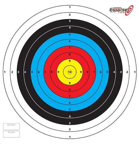 Alvos Para Tiro Esportivo Arco Flecha Press O E Paint