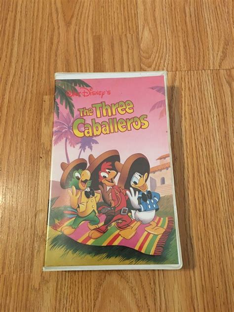 Mavin The Three Caballeros 1987 VHS 1944 Movie Color Classic Disney