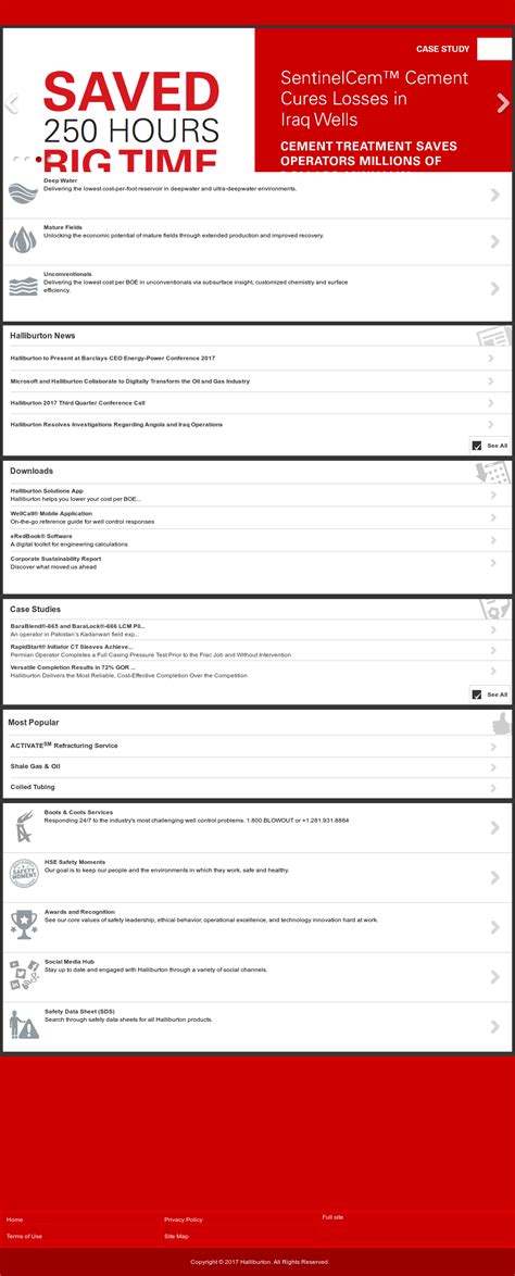 halliburton competitors revenue  employees owler company profile