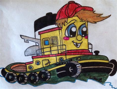 Theodore Tugboat Doll by RaggyTuggyBoatDoll on DeviantArt