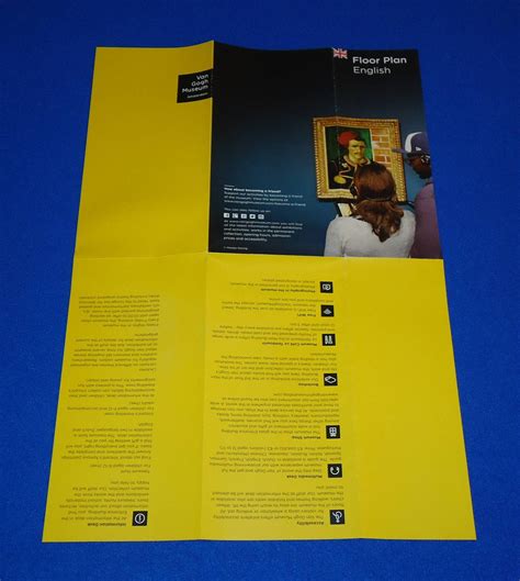 *BRAND NEW* VINCENT VAN GOGH MUSEUM BROCHURE AMSTERDAM NETHERLANDS