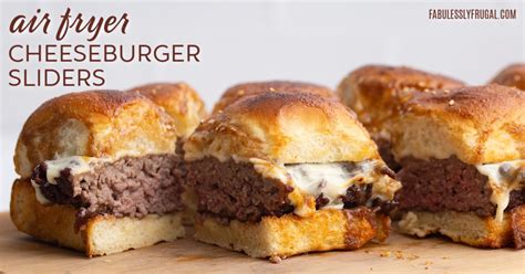 Easy Cheeseburger Sliders Recipe Fabulessly Frugal