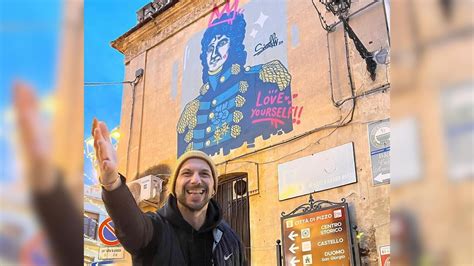 Gioacchino Murat Diventa Un Murales A Pizzo L Opera Dell Artista