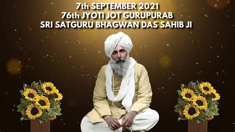 Live Sep Th Jyoti Jyot Gurpurab Dhan Dhan Sri Satguru