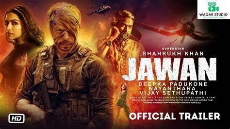 Jawan Official Hindi Trailer Shah Rukh Khan Atlee Nayanthara Vijay