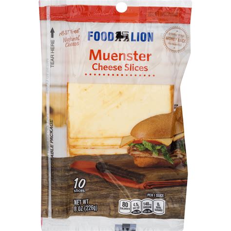 Food Lion Cheese Slices Muenster Each Delivery Or Pickup Near Me