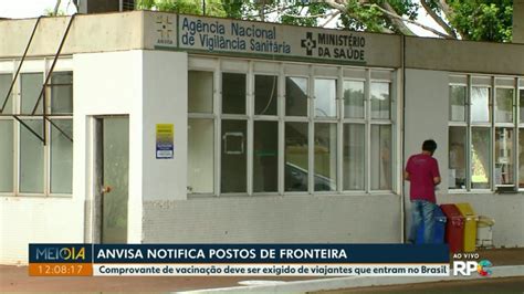 Apesar de notificação da Anvisa postos nas fronteiras Paraguai e