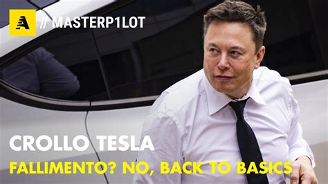 Tesla CROLLA in borsa 70 2022 è roba FALLIMENTO ma YouTube