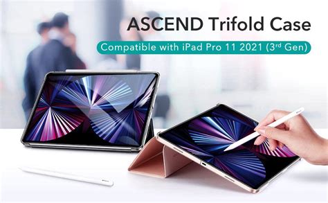 Amazon ESR Funda Triple Compatible Con IPad Pro De 11 Pulgadas