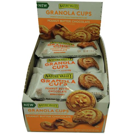 Nature Valley™ Granola Cups Snack Peanut Butter Chocolate (12 ct) 1.35 ...