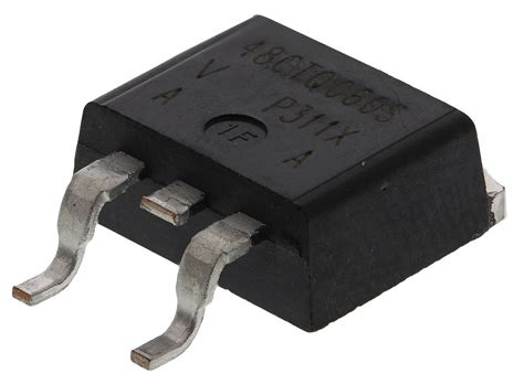 Vishay 60v 20a Dual Schottky Diode 3 Pin D2pak Vs 48ctq060spbf Rs