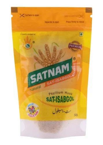 Satnam Sat Isabgol 100g Satnam Sat Isabgol Manufacturer From Unjha