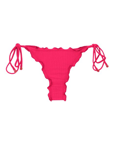 Bikini Bottoms Bottom Dots Virtual Pink Frufru Fio Brand Rio De Sol