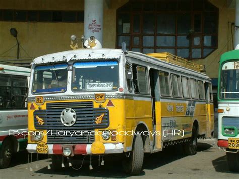 Punjab Roadways Old Bus Ashok Leyland (Yellow) (2) | India Buses