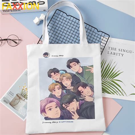 Korean Style got7 กระเปานกเรยน กระเปาโทท Women Shoulder Bags กระ