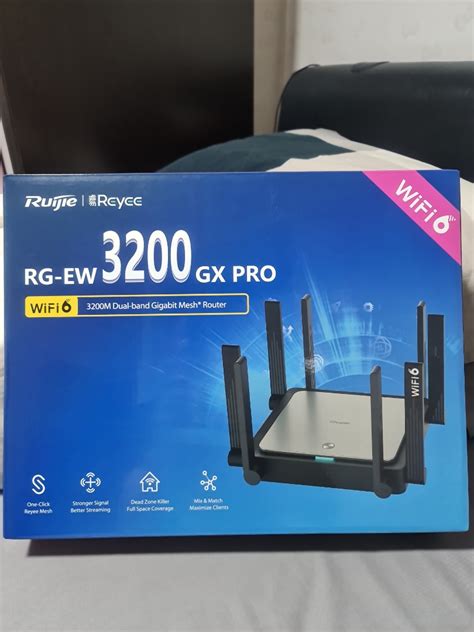 Ruijie Rcycc RG EW 3200 GX PRO WIFI 6 3200M Dual Band Gigabit Mesh