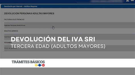 Devoluci N Del Iva Para Adultos Mayores Pasion Paternal