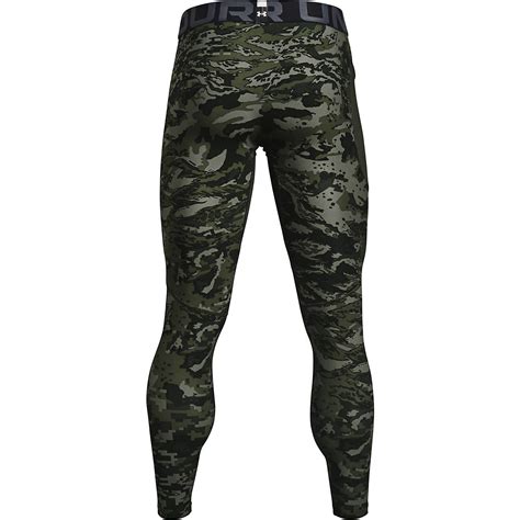 Under Armour Men S Heatgear Armour Camo Leggings Academy