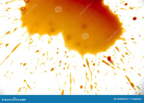 Blood Stains on a White Background Stock Image - Image of paint, bright ...