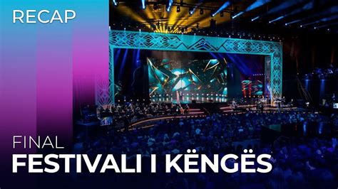 Festivali i Këngës në RTK 2023 Kosovo Final RECAP YouTube