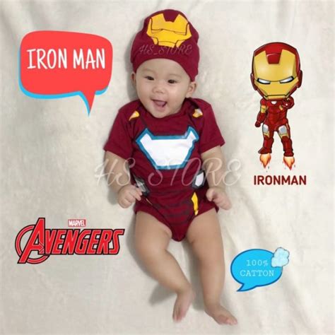 ! Baby IRON MAN JUMPER/BABY Costume! | Lazada PH