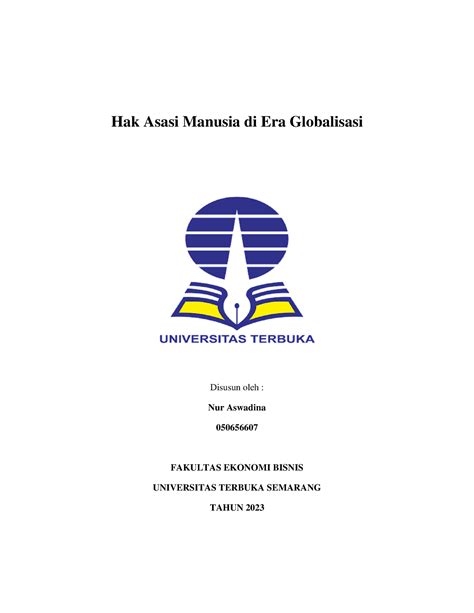 Hak Asasi Manusia Di Era Globalisasi Hak Asasi Manusia Di Era