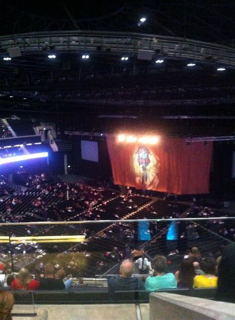 View from SSE Hydro (Glasgow) Block 332 Row Y Seat 267