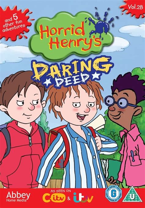 Horrid Henry S Daring Deed Dvd Horrid Henry Wiki Fandom