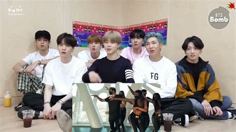 Bts Reagindo Ao Now United Dancing To Dynamite By Bts Youtube