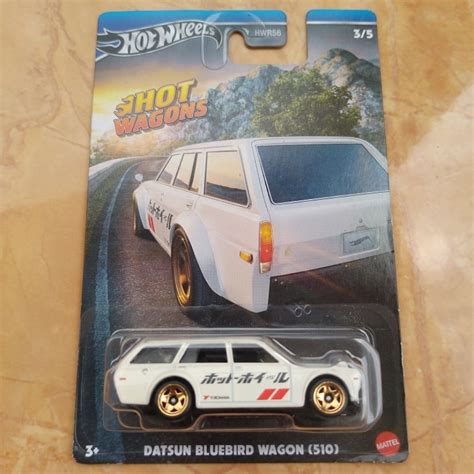 PUTIH Hot Wheels DATSUN BLUEBIRD WAGON 510 Hot Wagons White Shopee Malaysia