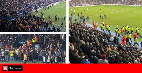 Fight Breaks Out In The Stands Between West Brom And Wolves Fans With