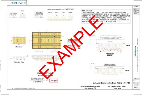 (PDF) SUPERVOID...8'-0" Plan View Elevation View SV - Mounted OSB