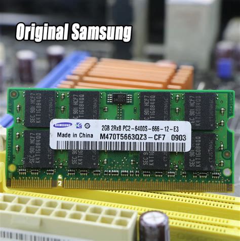 Original Samsung Ddr Ddr Gb G Gb Mhz Pc S For Intel For