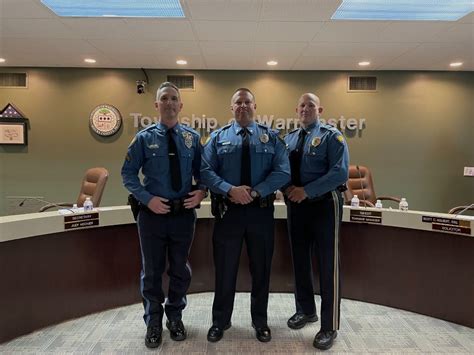 2 Police Officers Promoted In Warminster Warminster Pa Patch