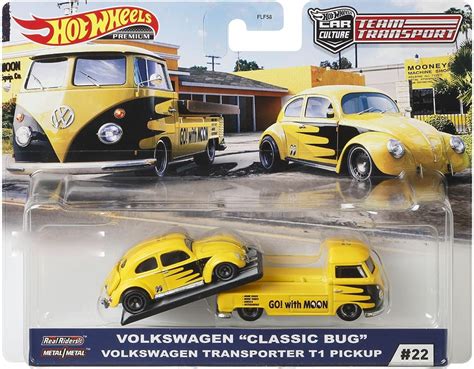 HOT WHEELS VOLKSWAGEN CLASSIC BUG VW TRANSPORT T PICKUP