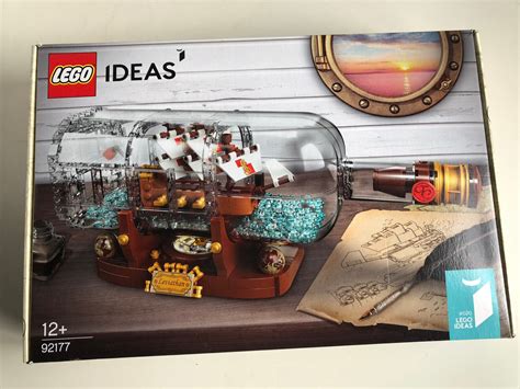 Lego Ideas Ship In A Bottle Brand New In Sealed Box Retired