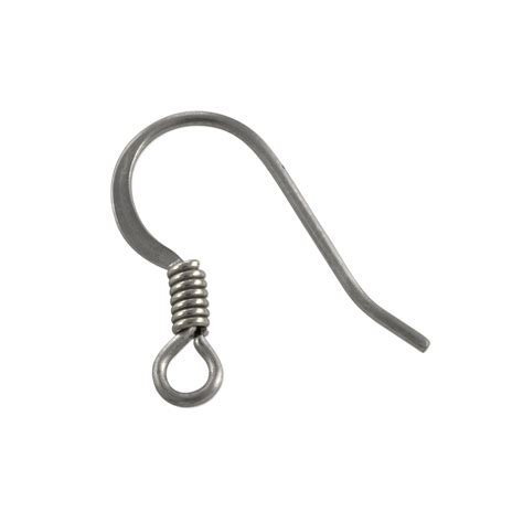 French Ear Wire With Spring 14 5x16mm Surgical Stainless Steel 10 Pcs