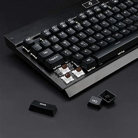 Eagletec Kg Mechanical Keyboard Wired Ergonomic Brown Switches