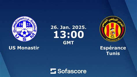 Espérance X Us Monastir - US Monastir vs Espérance Tunis live score, H2H and lineups | Sofascore