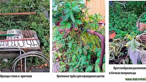 Подпорки для кустов из полипропиленовых труб своими руками - 85 фото