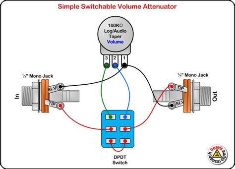 Guitar Power Attenuator Schematic Diy Workshop How To B