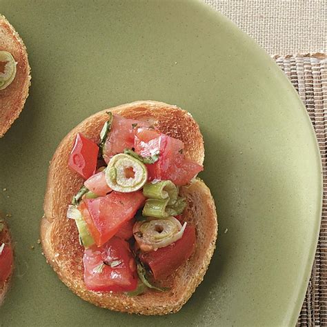 Tomato Basil Bruschetta Appetizer Recipe Taste Of Home