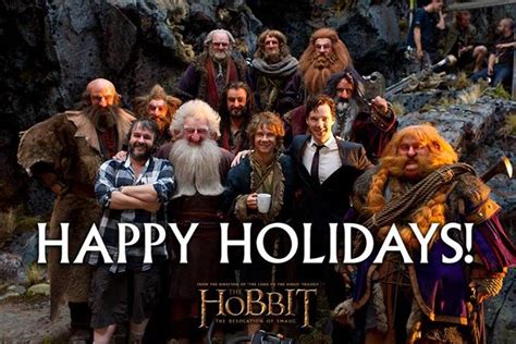 Happy Holidays! From Peter Jackson and the cast of The Hobbit - The ...