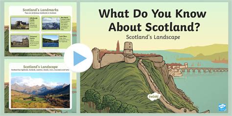 Scottish Landscape Powerpoint Scotland S Scenery Twinkl