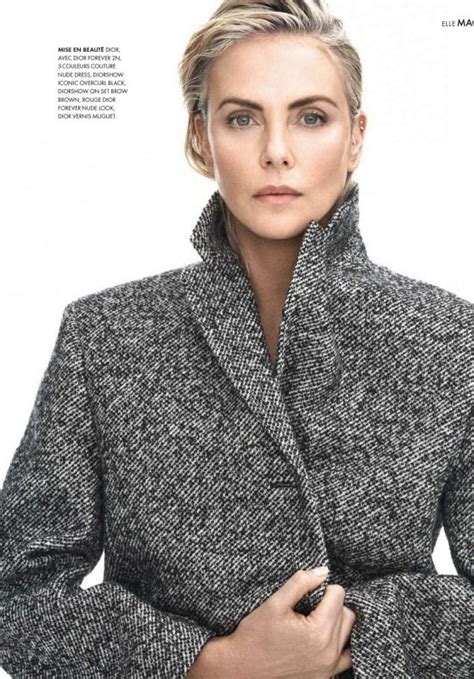 Charlize Theron Elle Magazine France Issue Structarcade