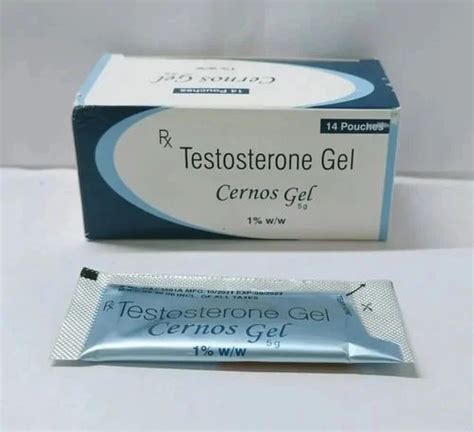 Testosterone Gel, Packaging Type: 1 *14 Pouches at Rs 300/pack in Nagpur