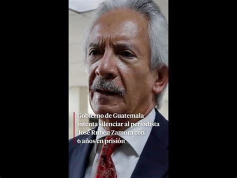 Gobierno de Guatemala intenta silenciar al periodista José Rubén Zamora